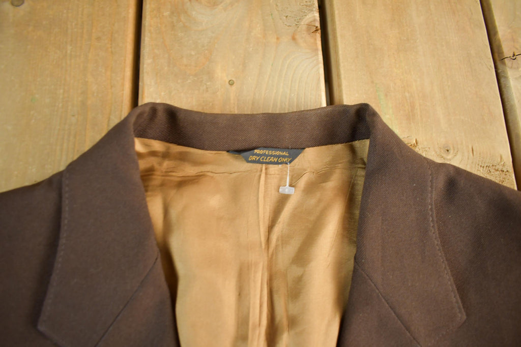 Vintage 1970s Levi's Action Suit Button Up Blazer Jacket Men's 40L