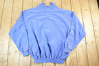 Vintage 1990s Catalina Island Quarter Button Crewneck Sweatshirt Mens XL
