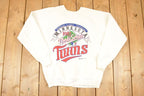 Vintage 1987 Minnesota Twins World Series MLB Crewneck Sweatshirt Men's L