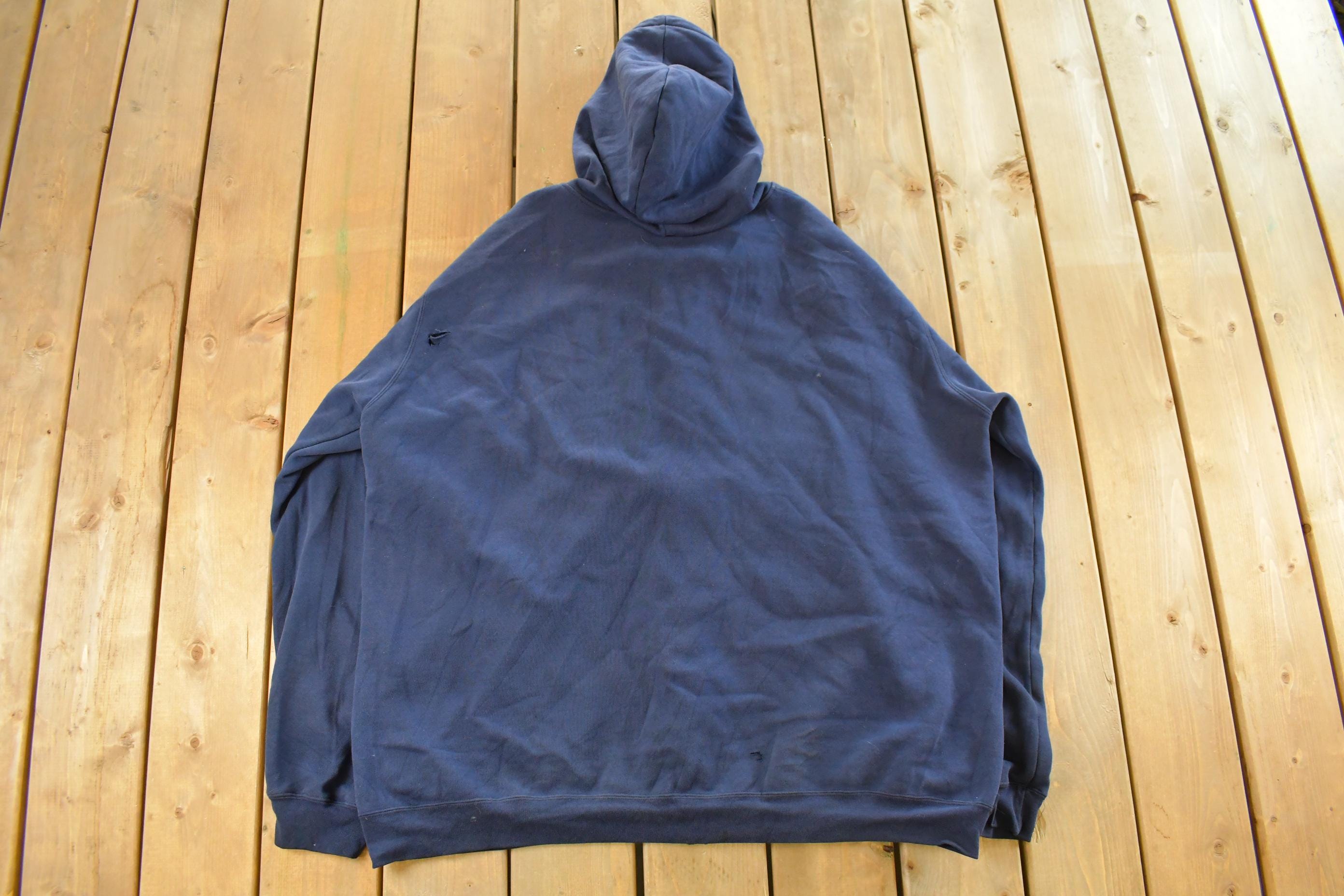 Vintage 1990s Carhartt Full Zip Hoodie Jacket Men's 3XL Tall