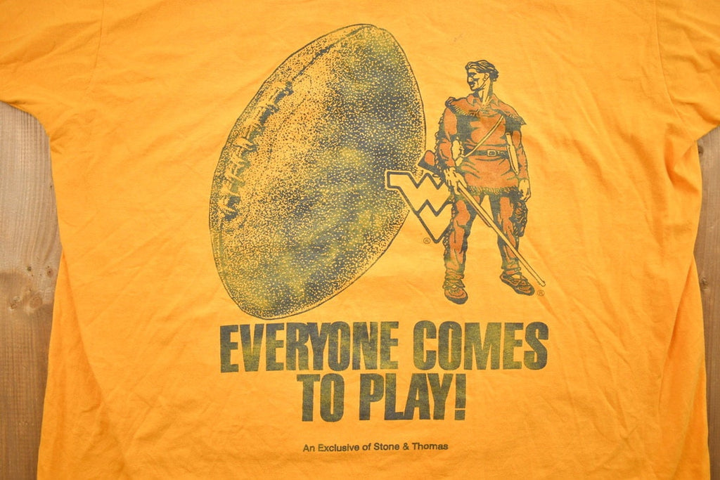 Vintage 1990s West Virginia Mountaineers Collegiate T-Shirt