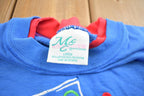 Vintage 1980s Bingo Grandmas Therapy Embroidered Crewneck Sweatshirt Made In USA