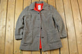 Vintage 1980s M Liman Penguin Fashions Houndstooth Wool Button Up Jacket