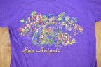 Vintage 1990s San Antonio Graphic Souvenir T Shirt