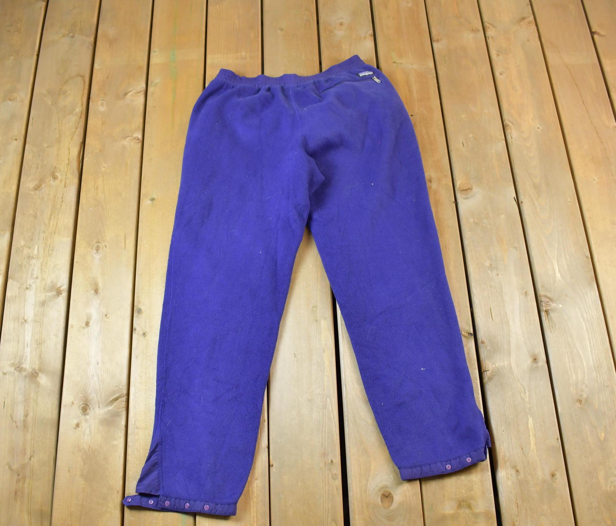Vintage 1990s Patagonia Fleece Winter Pants Size 39 x 29