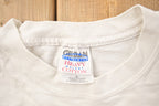 Vintage 1990s Flower Baby Themed Graphic T Shirt