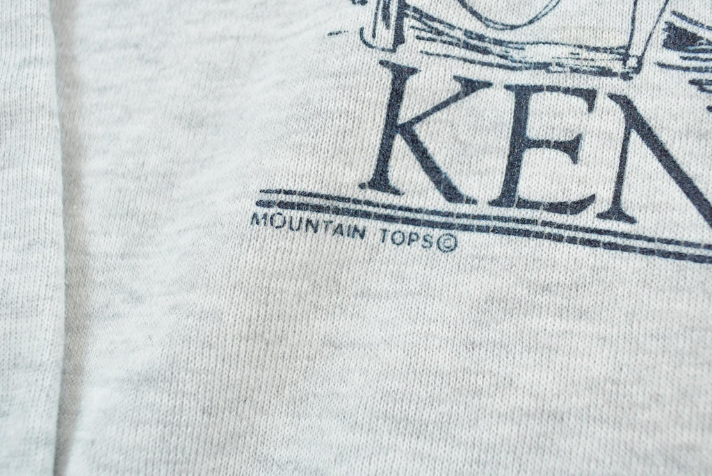 Vintage 1990s Kennebunkport Sailboat Hoodie Sweatshirt Mens L / Embroidered / Made in USA / Streetwear/ Americana / Maine