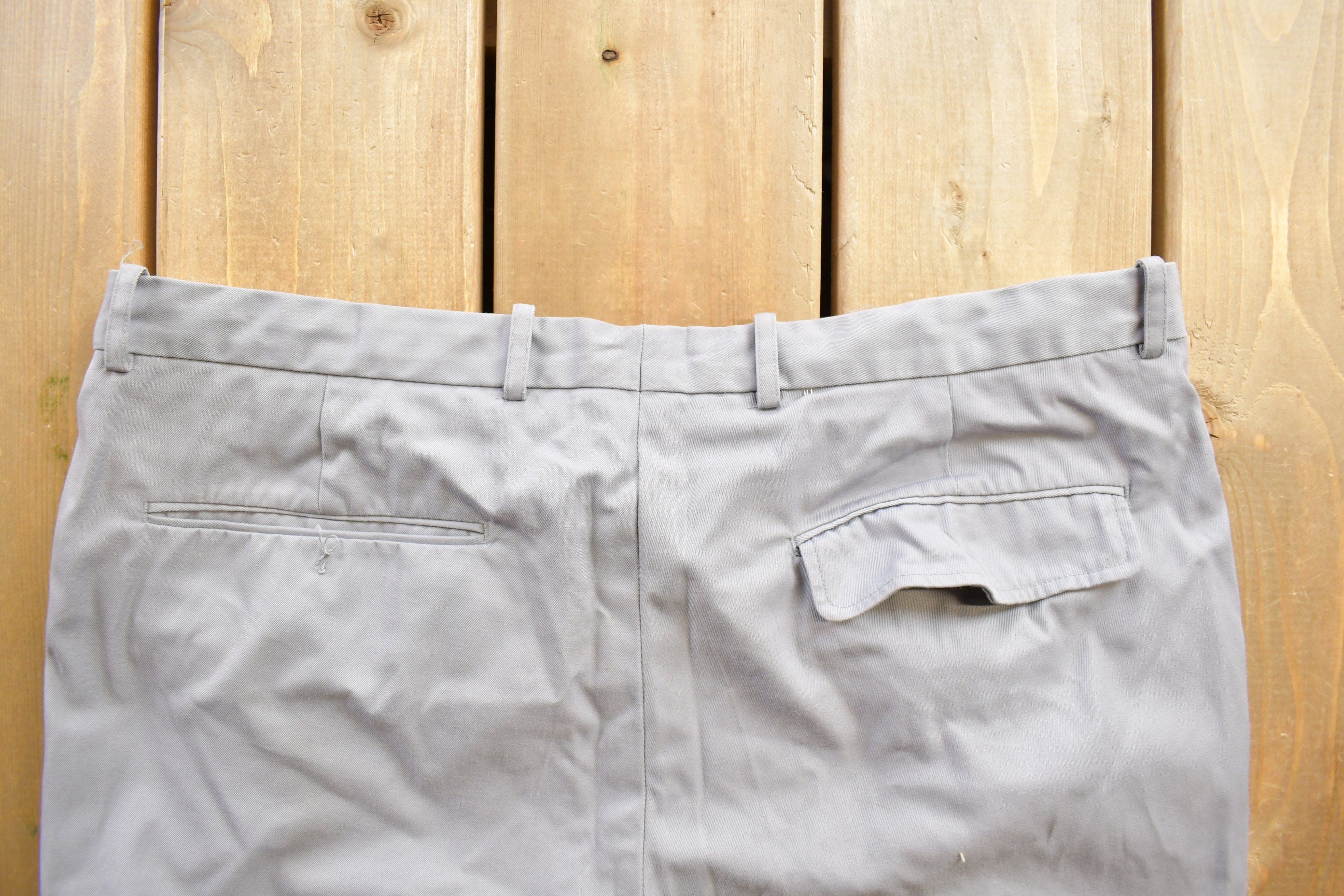 Vintage 1980's Club International Grey Pants