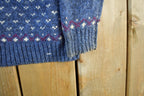 Vintage 1990s Northern Reflections Wool Blend Knit Cardigan Sweater Womens Large