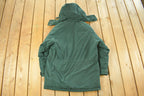Vintage 1990s Eddie Bauer Down Hooded Jacket Women's Small