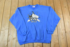 Vintage 1980s Vail University Collegiate Hawks Crewneck