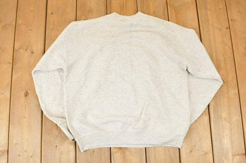 Vintage 1990s Looney Tunes Taz Embroidered Crewneck Men's L