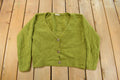 Vintage 2000s Valentina Naldi Mohair Knit Cardigan Sweater Women's Medium
