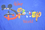 Vintage 1990s Mickey Inc Walt Disney World Made In USA T Shirt / Mickey Goofy Donald Tiger Pluto Pooh Letters
