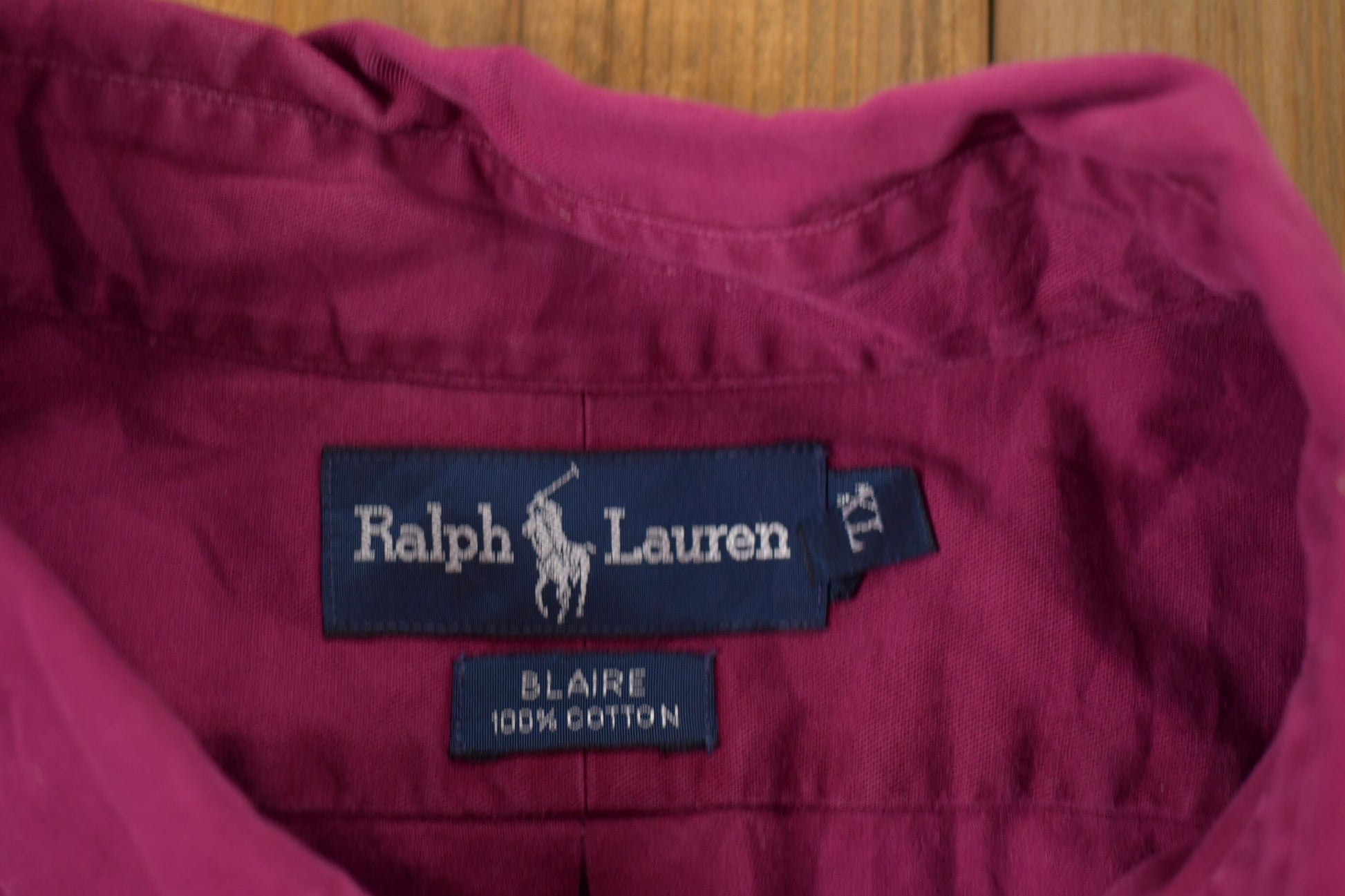 Vintage 1990s Ralph Lauren Polo Button Up Shirt