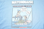 Vintage 1990s Redneck Words To Live By Mayonnaise Graphic T Shirt