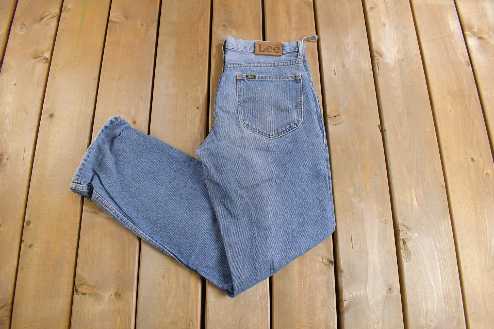 Vintage 1970s Lee Sanforized Jeans Size 32 x 32