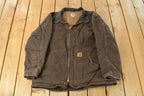 Vintage 1990s Carhartt Traditional Sherpa Lined Jacket Men's Large
