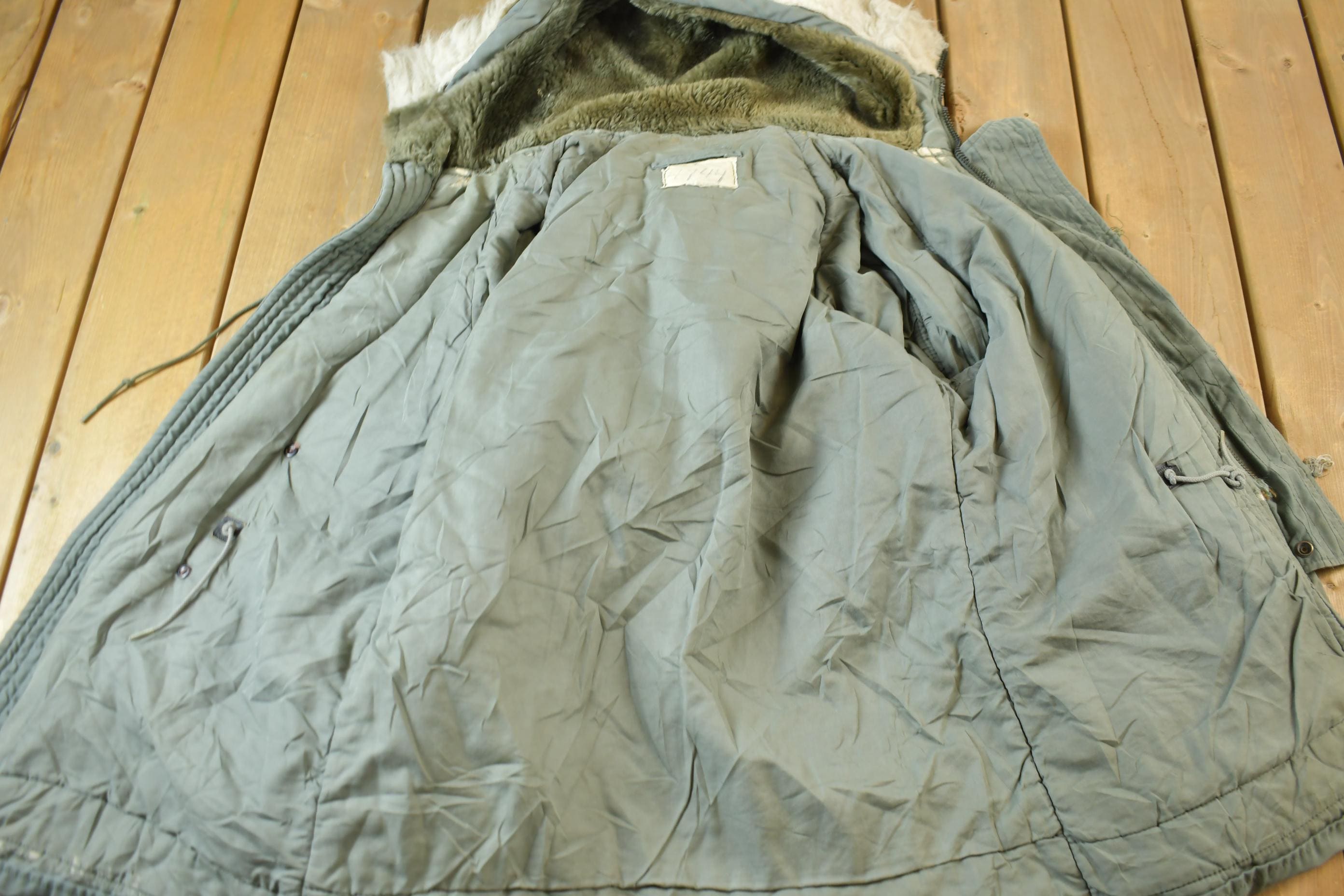 Vintage Military Type N-3B Extreme Cold Weather Flying Jacket
