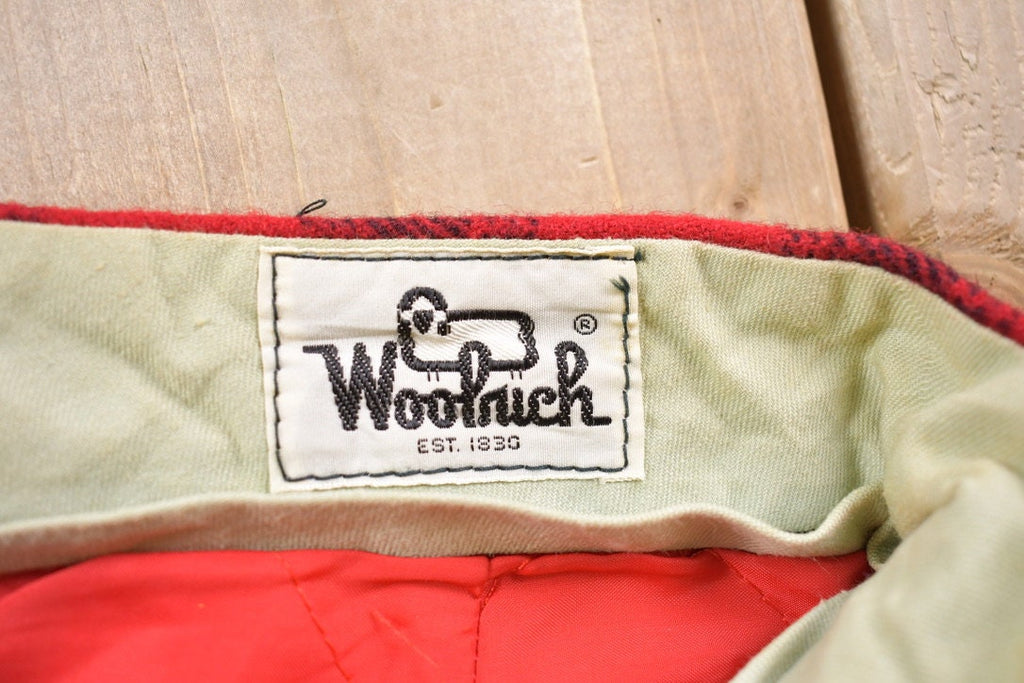 Vintage 1990s Woolrich Buffalo Plaid Set