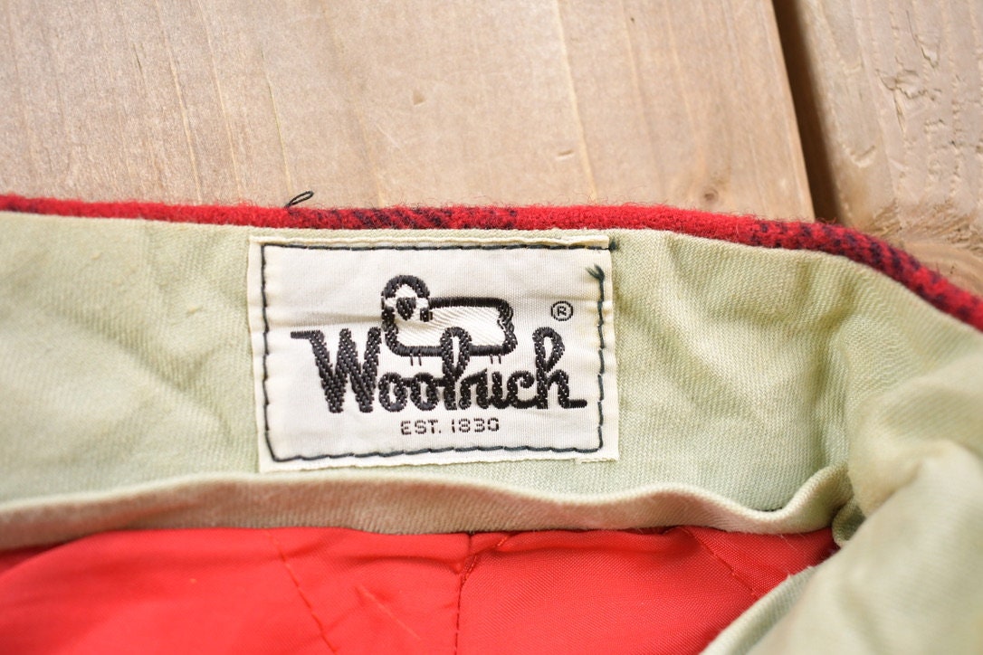 Vintage 1990s Woolrich Buffalo Plaid Set