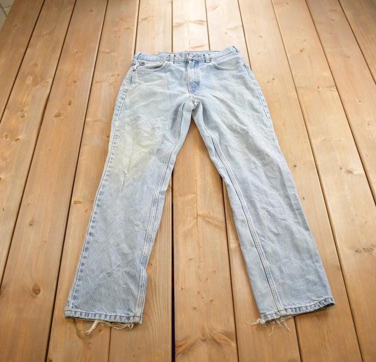 Vintage 1990s Carhartt Light Wash Jeans Size 31x30