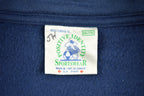 Vintage 1999 Doe Lake 50th Ontario Guide Camp Quarter Zip Sweatshirt