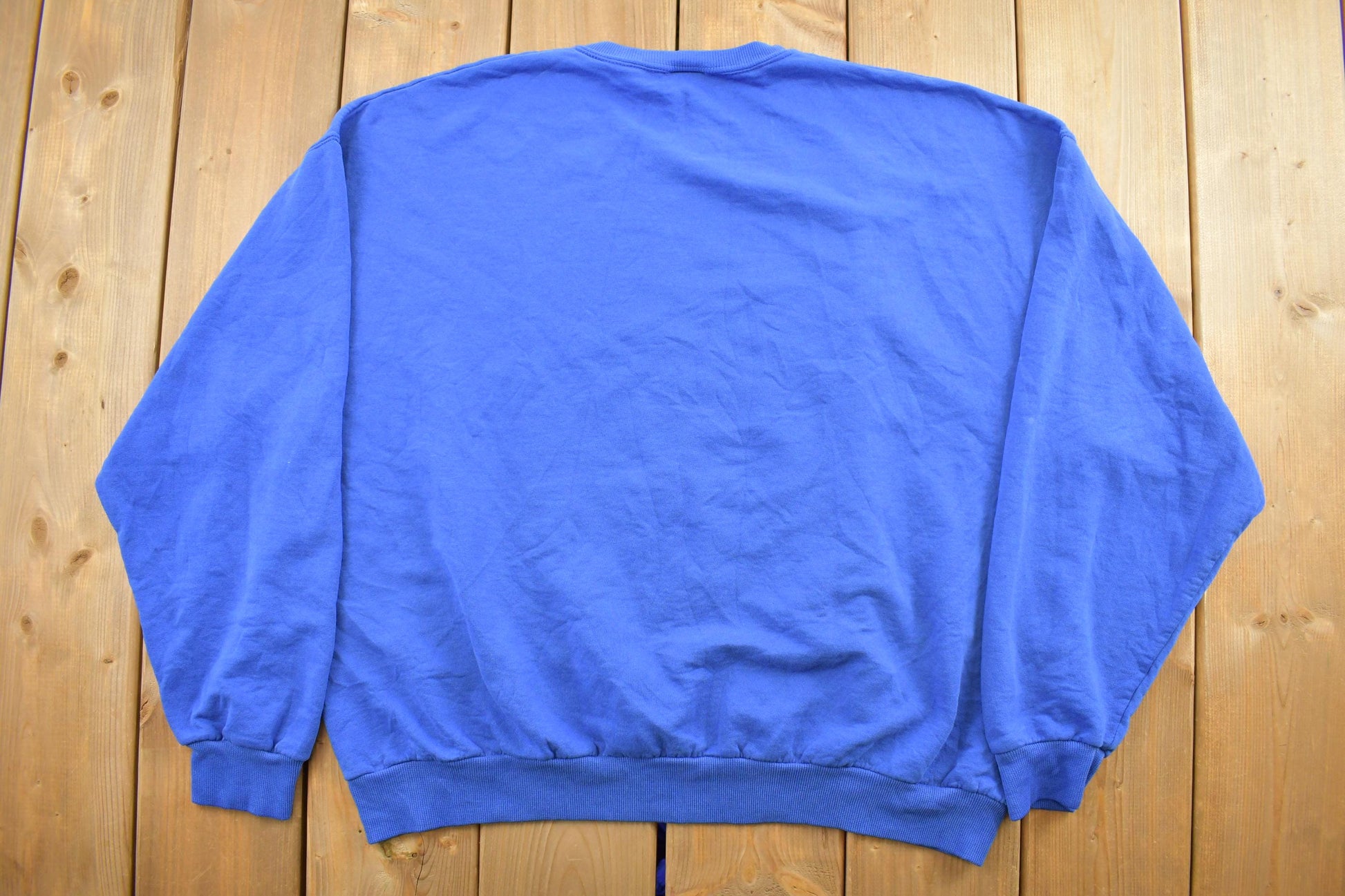 Vintage 1990s Blue Rock Island Arsenal Crewneck Sweatshirt