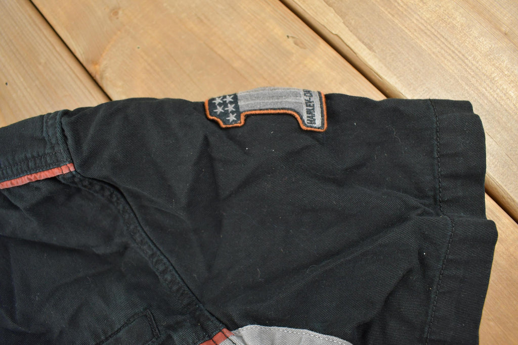 Vintage Y2K Harley Davidson Motorcycles Button Up Shirt