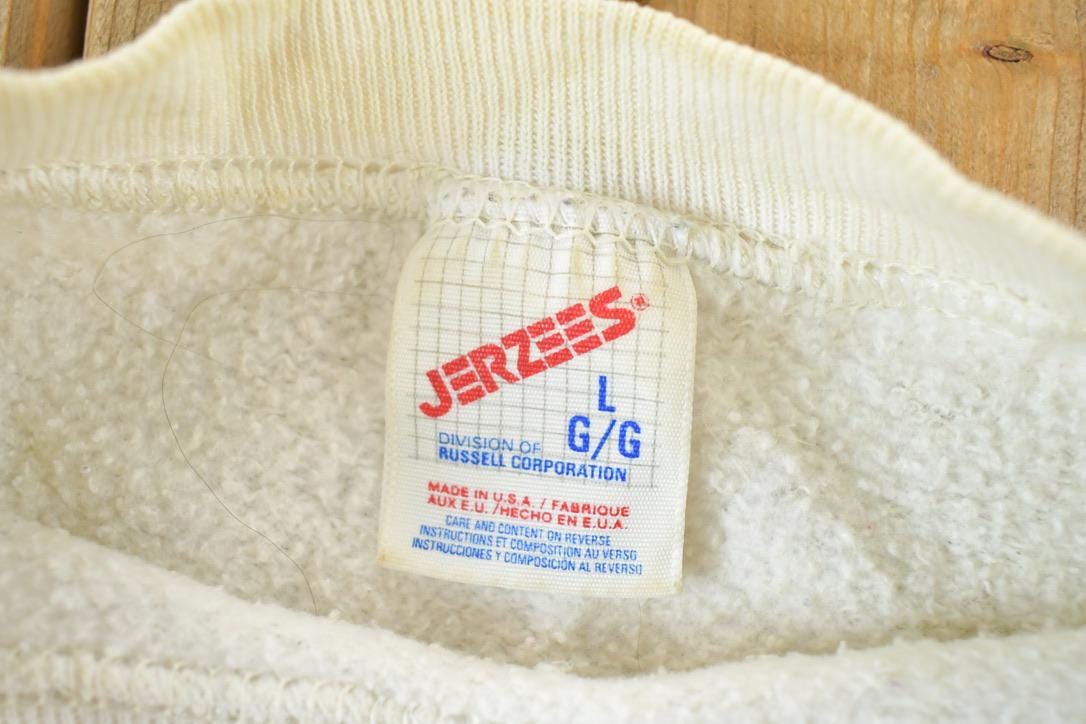 Vintage 1996 Slow Pitch Baseball Beer Crewneck Sweatshirt Mens L