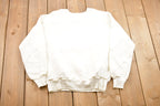 1990s Floral Print Crewneck Sweater