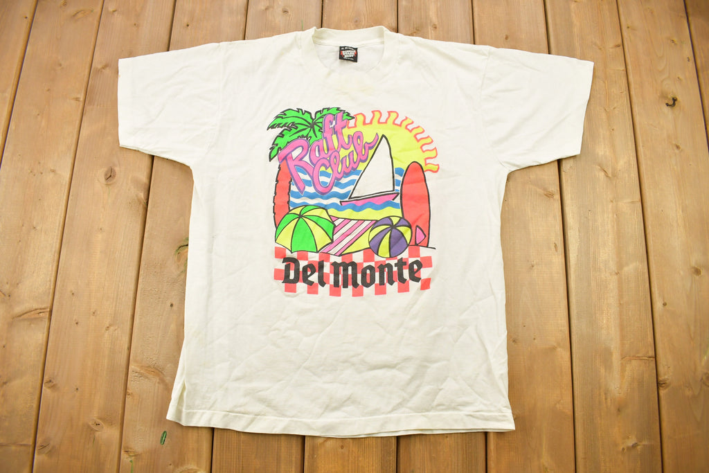 Vintage 1990s Demonte Raft Club Souvenir T Shirt