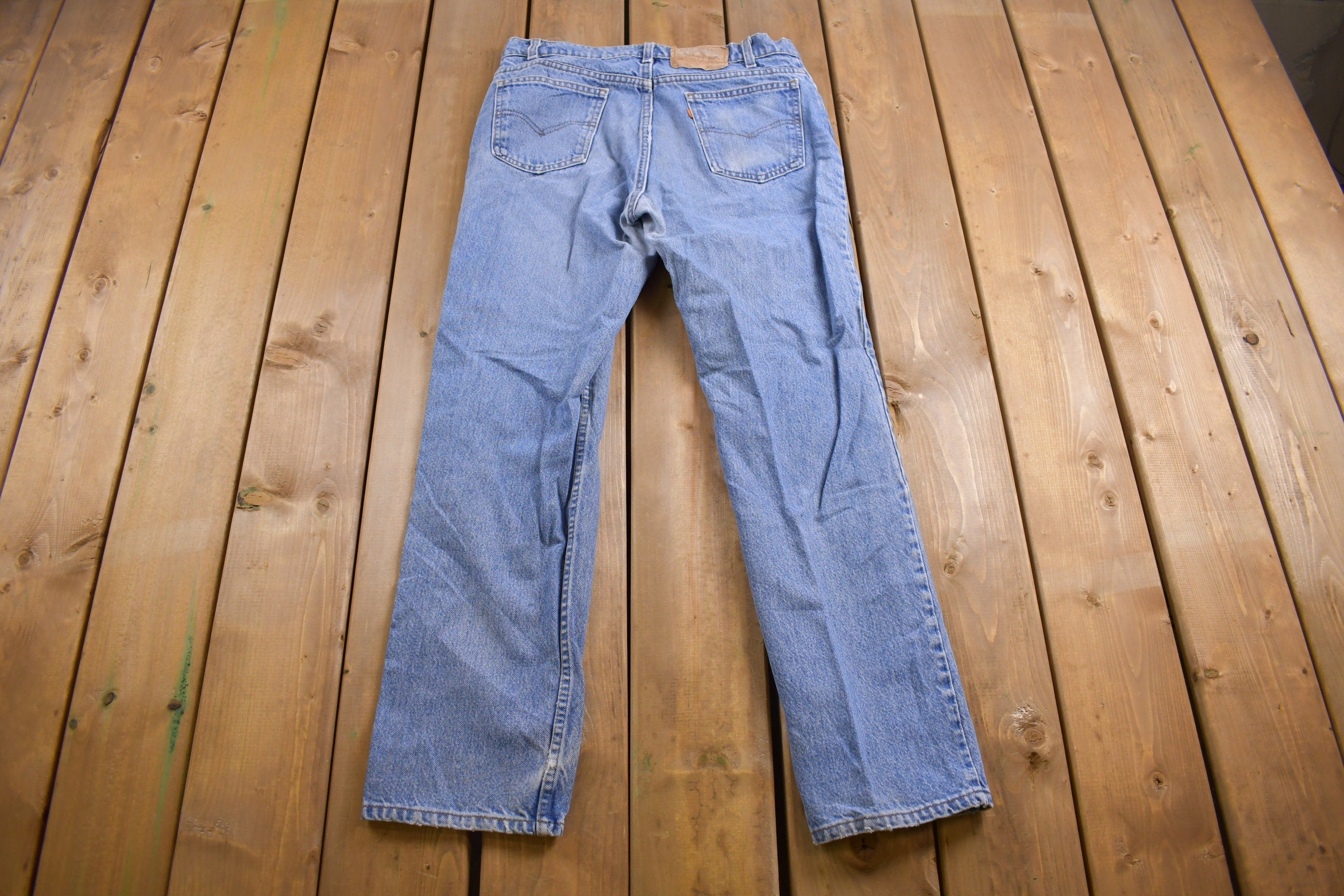 Vintage 1990s Levi's 509 Orange Tab Jeans Size 32 x 30
