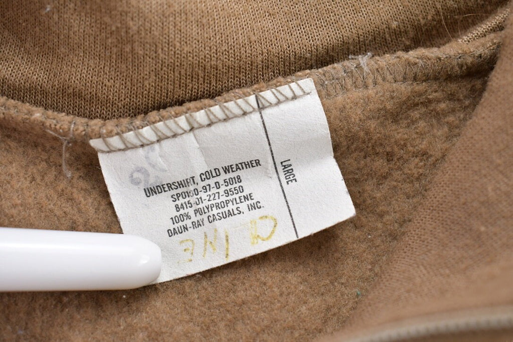 Vintage 1990s Cold Weather Military Undershirt