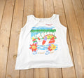 Vintage 1980s Sunset Sail Florida Tank Top Made In USA