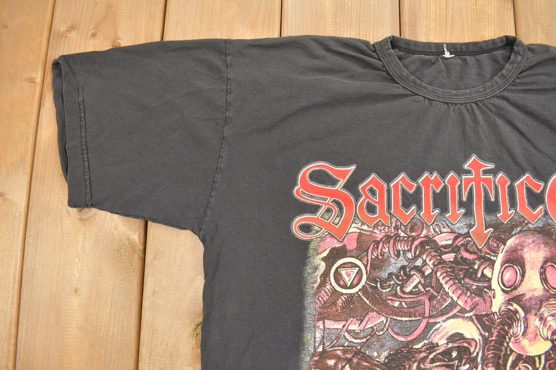 Vintage 1990s Sacrifice "Forward To Termination" T-shirt