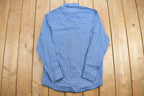 Vintage 1990s Wrangler Western Shirt Plaid Button Up