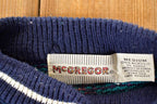Vintage 1990s McGregor Abstract Print Knit Crewneck Sweater Men's M