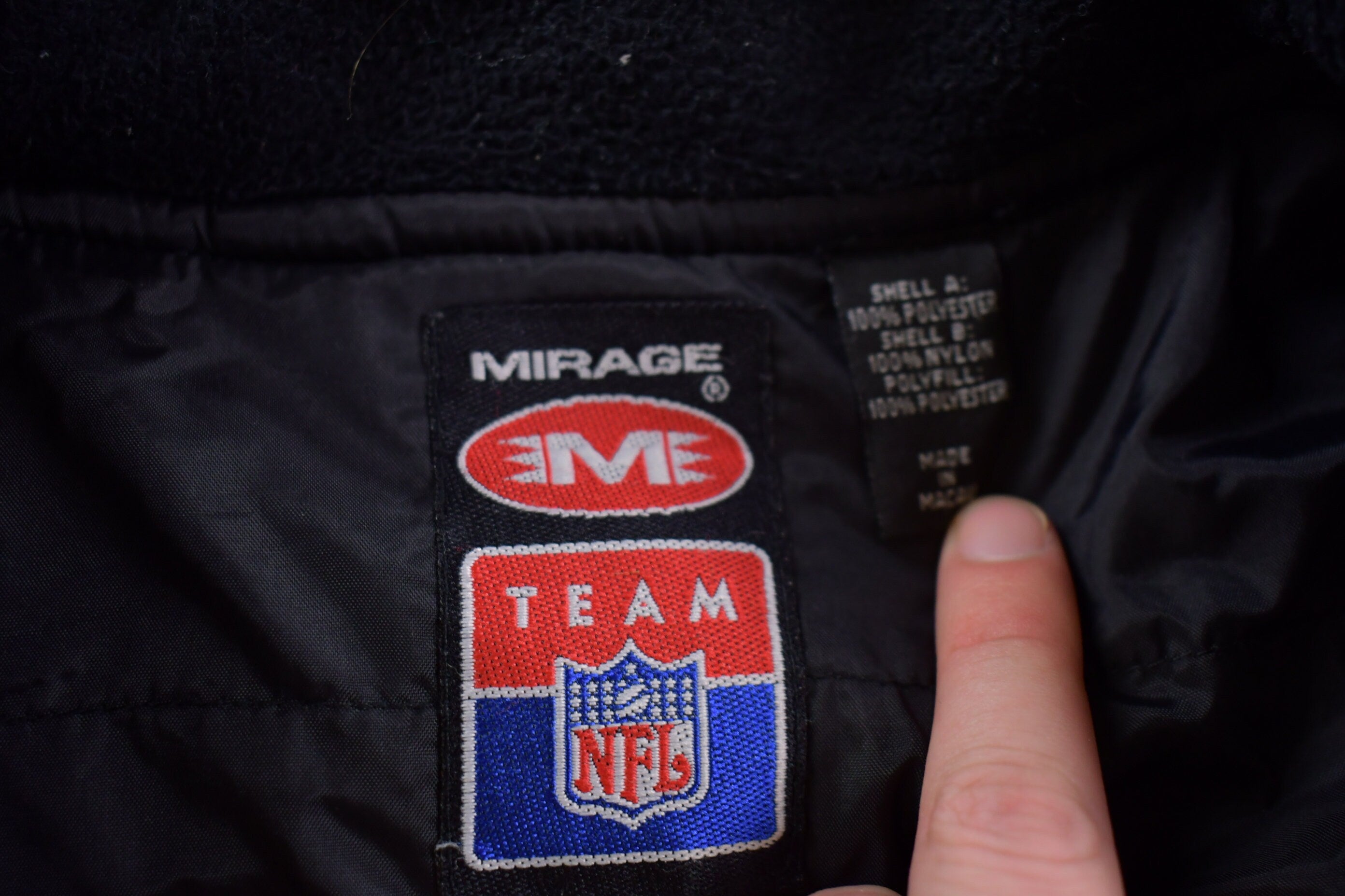 Vintage 1990s Green Bay Packers Mirage NFL Zip Fleece Jacket