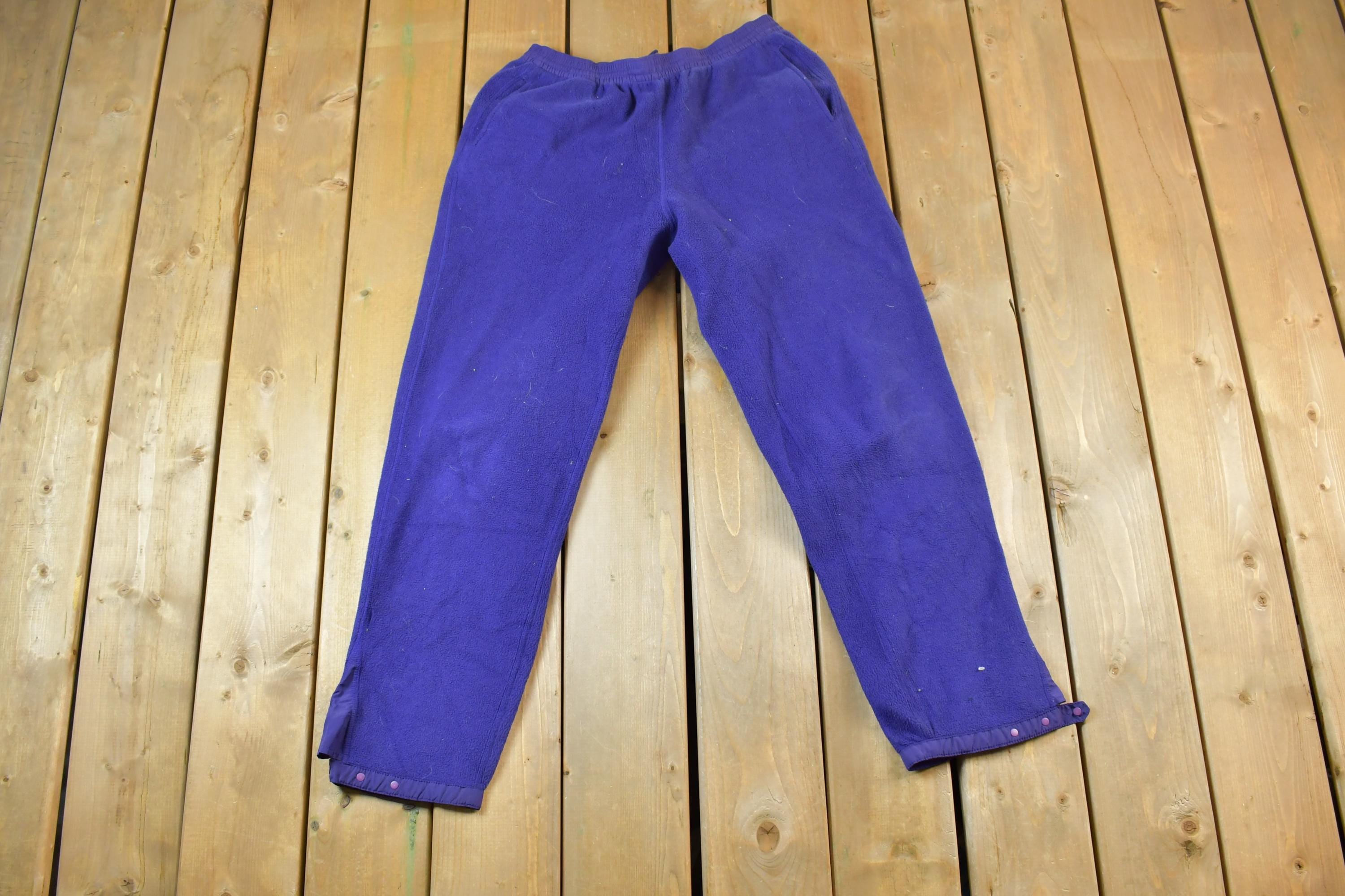 Vintage 1990s Patagonia Fleece Winter Pants Size 39 x 29