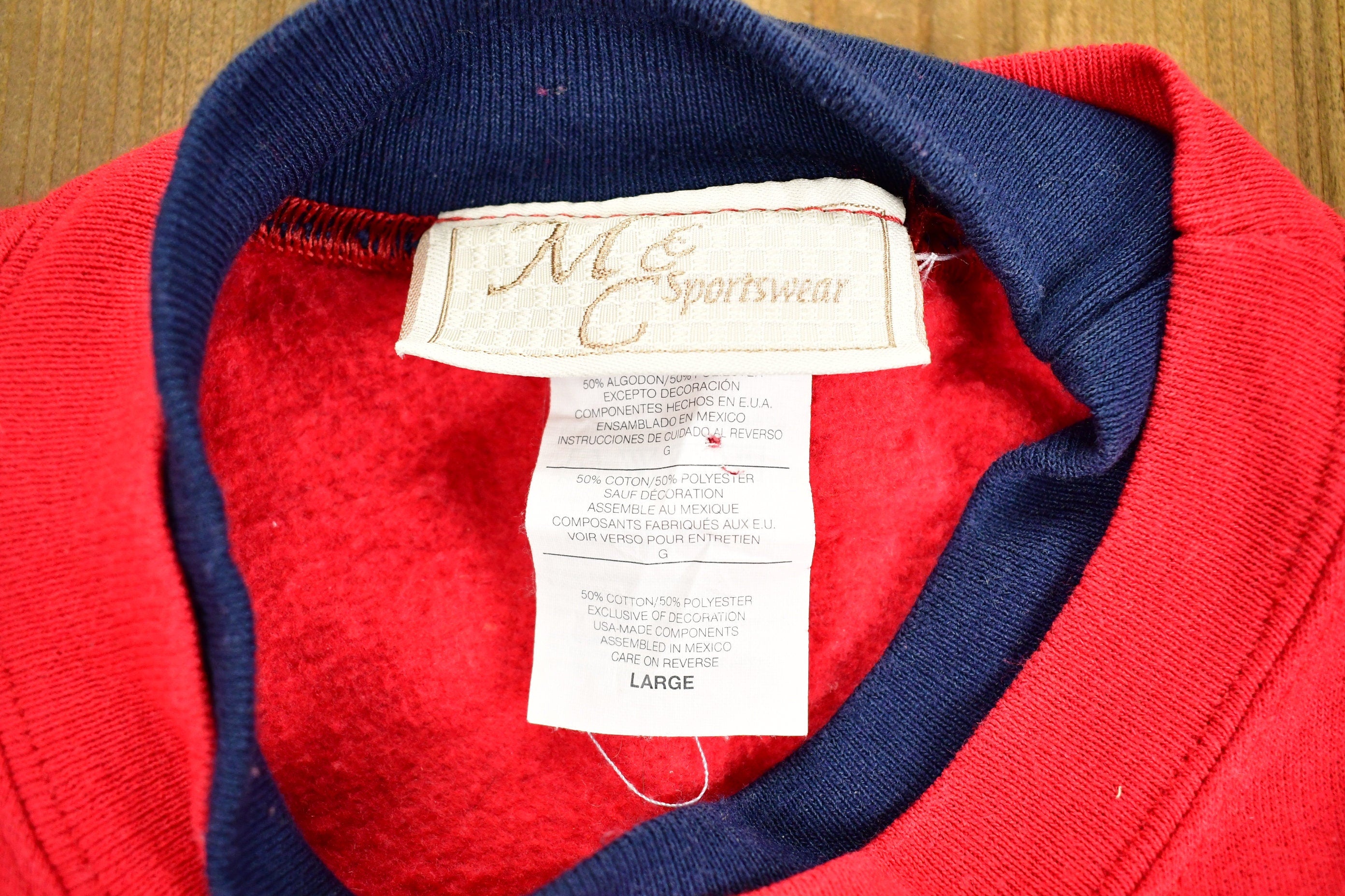 Vintage 1990s Grandma Of The Very Best Grandkids Embroidered Crewneck Sweatshirt