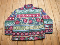 Vintage 1990s Alfred Dunner Fleece Zip Up Sweater