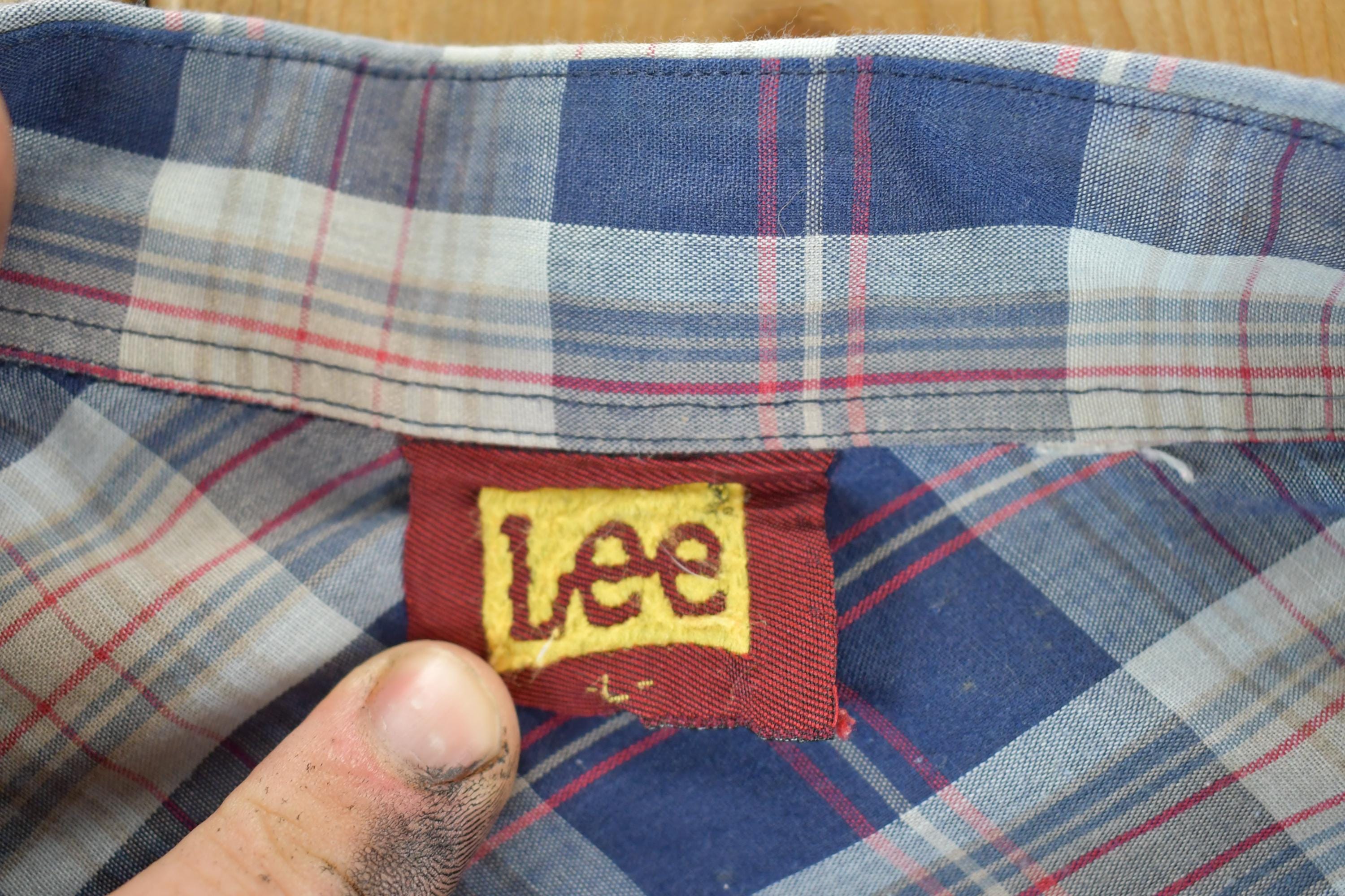 Vintage 1980s Lee Western Button Up Shirt