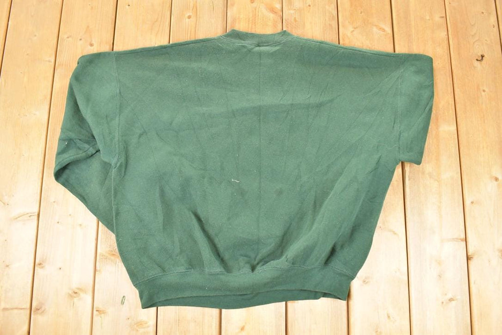 Vintage 1990s Big Piney River Missouri Crewneck Sweatshirt Men's XL