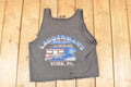 Vintage 1990s Laugerman's Harley Davidson Motorcycles Howling Wolf Eagle Biker Tank Top Women's M