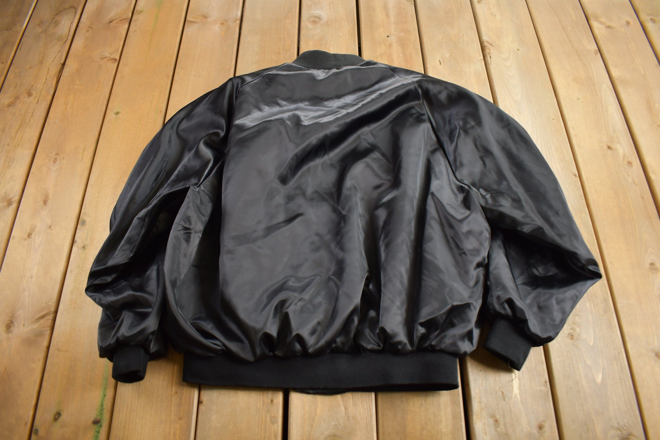 Vintage 1980s Sumter County Corrections Satin Jacket