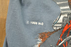 Vintage 1995 Harley Davidson All Over Print T Shirt