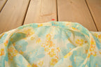 Vintage 1990s Long Floral Button Up Shirt / 1990s Button Up / Vintage Flannel / Basic Button Up / Floral Shirt / All Over Print