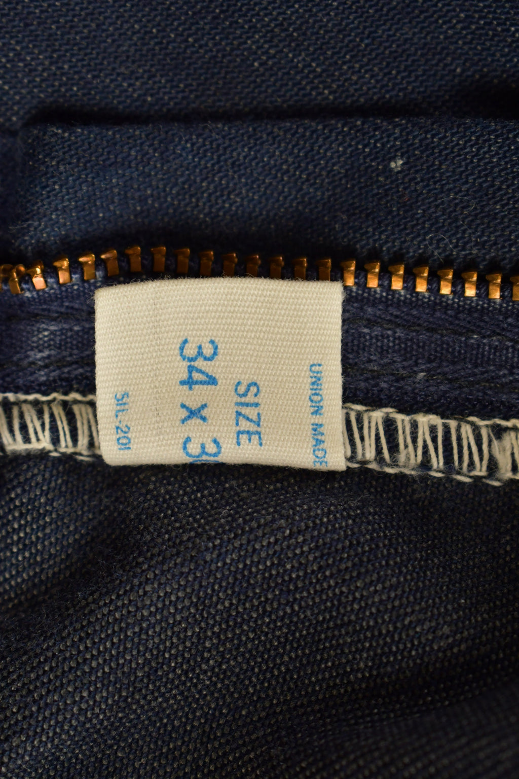 Vintage 1980s Sears Union Made Denim Jeans Size 33 x 28.5