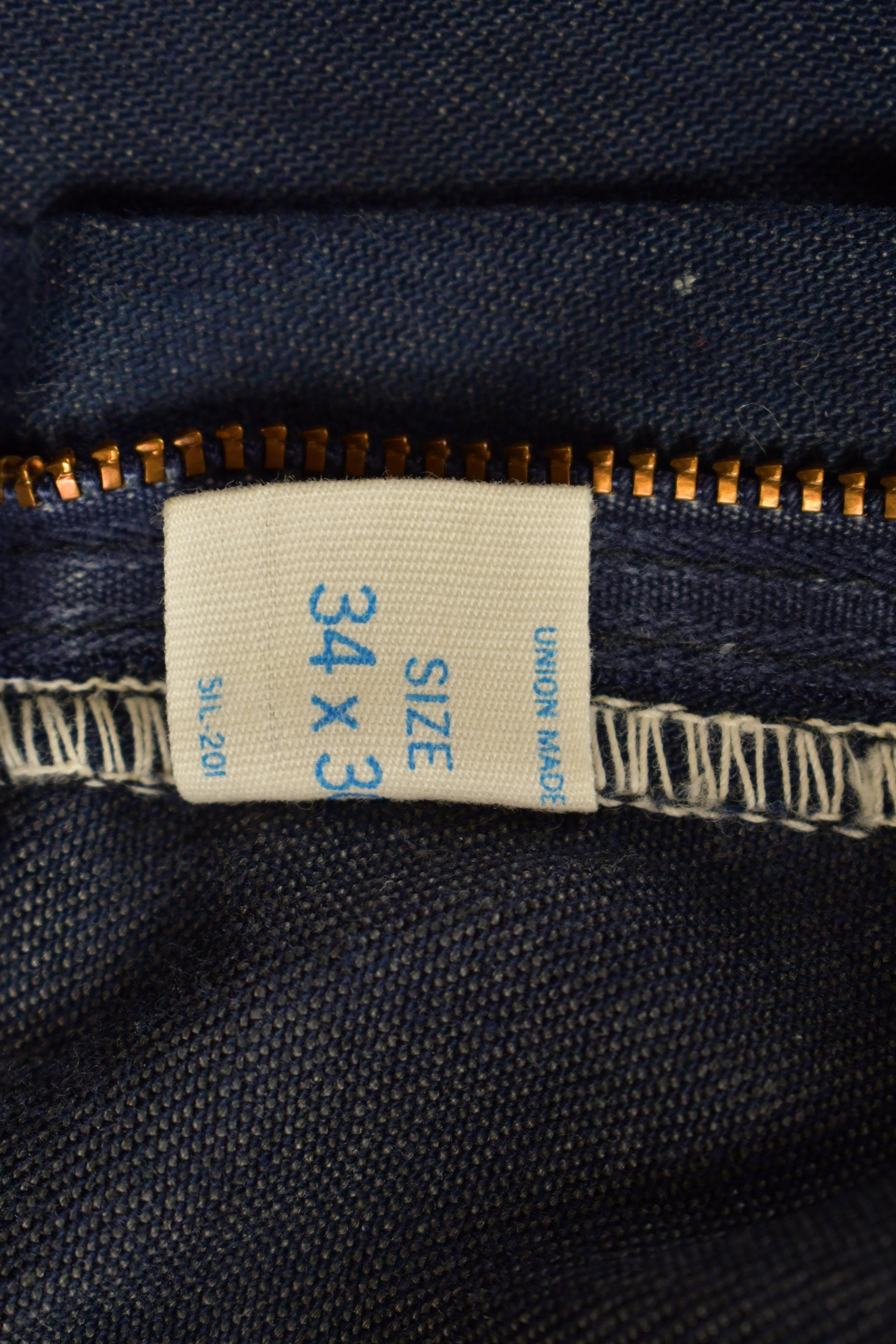 Vintage 1980s Sears Union Made Denim Jeans Size 33 x 28.5